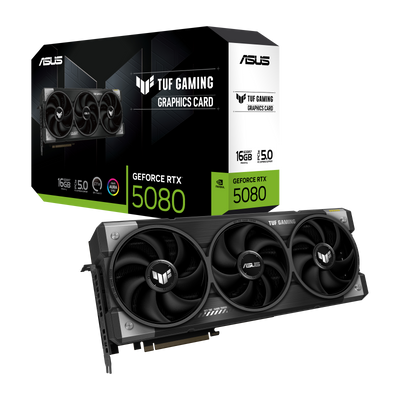 Asus GeForce RTX 5080 TUF Gaming 16GB GDDR7 PCI-Express Graphics Card