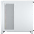 Corsair FRAME 4000D LCD RS ARGB Premium Mid-Tower PC Case - White