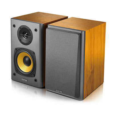 Edifier R1000T4 Active 2.0 Bookshelf Speaker System - Brown
