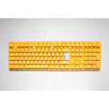 Ducky One 3 Yellow USB Mechanical RGB Gaming Keyboard UK Layout Cherry Brown