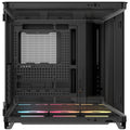 Corsair AIR 5400 LX-R RGB iCUE LINK Triple Chamber Mid-Tower PC Case - Black
