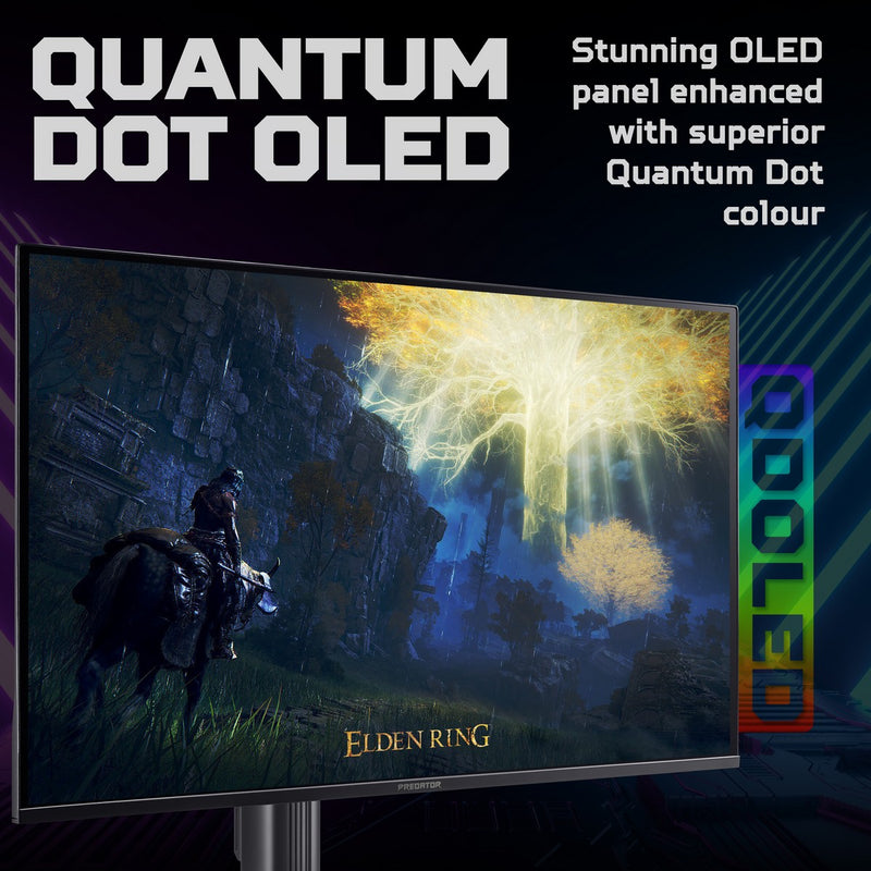 Acer Predator X27U Z1 27” 2560x1440 QD-OLED 280Hz 0.03ms FreeSync Widescreen Gaming Monitor
