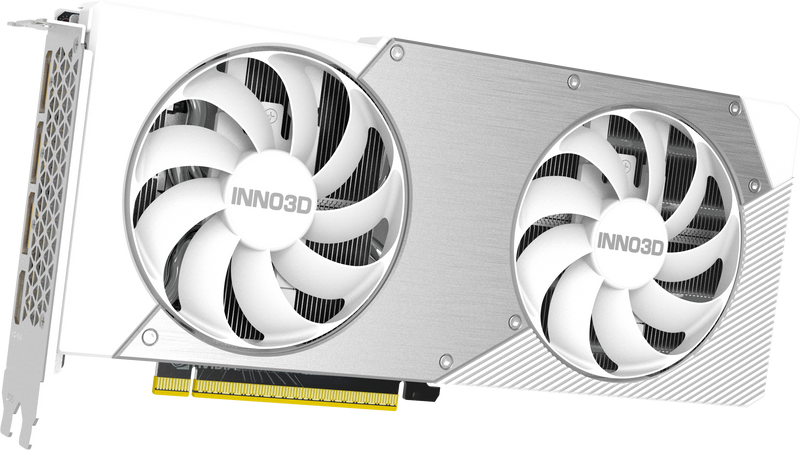 Inno3D GeForce RTX 5060 Ti Twin X2 OC White 16GB GDDR7 PCI-Express Graphics Card