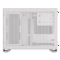 Corsair 2500D AIRFLOW Micro ATX Dual Chamber PC Case – White CC-9011264-WW