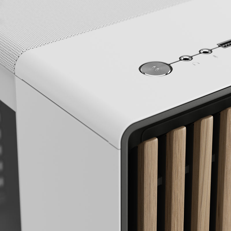 Fractal Design North XL Chalk White Tempered Glass Case