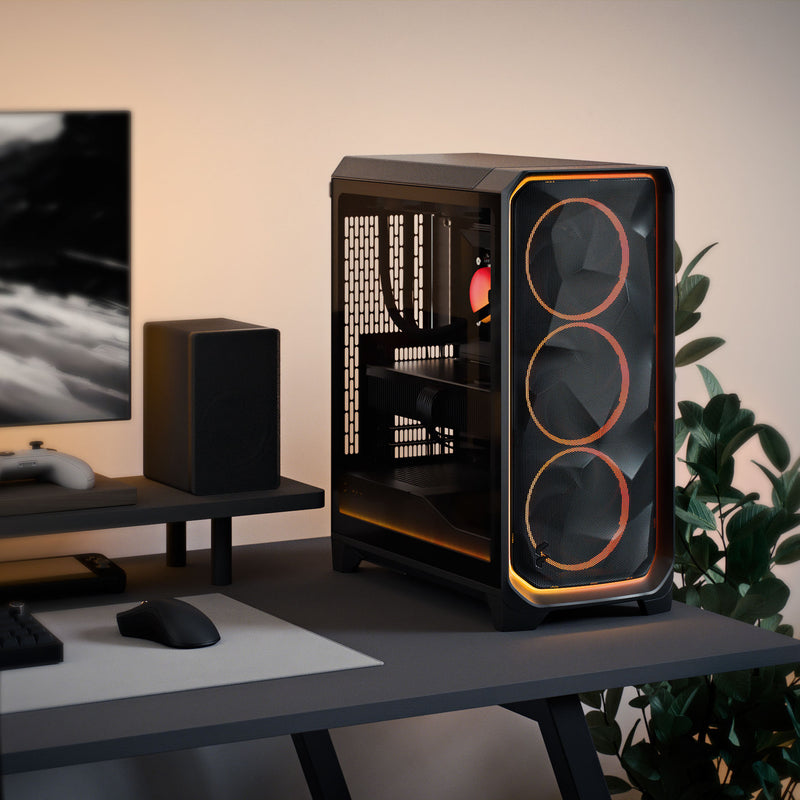 Fractal Design Meshify 3 Ambience Pro RGB Black TG Light Tint Case