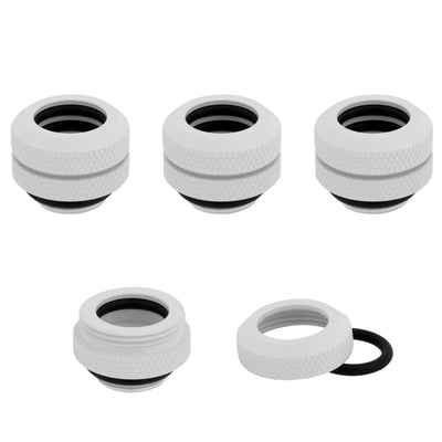 Corsair Hydro X Series XF Hardline 14mm White Fittings - Four Pack (CX-9052013-WW)
