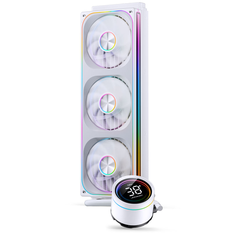 Jonsbo TH-360 ARGB White All In One CPU Cooler - 360mm
