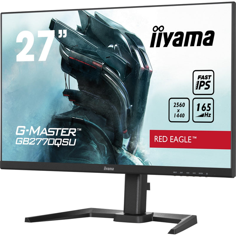 iiyama 27" G-Master GB2770QSU-B6 2560x1440 Fast IPS 180Hz 0.2ms FreeSync Widescreen Gaming Monitor