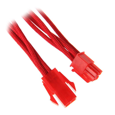 BitFenix Alchemy 4-Pin ATX12V Extension 45cm - sleeved red/red