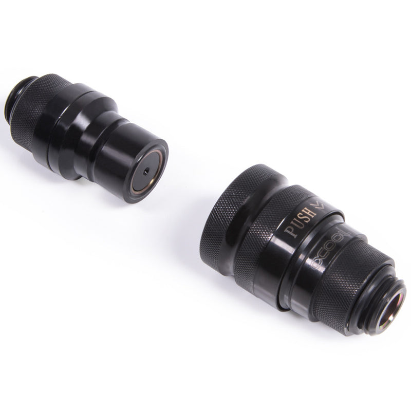 Alphacool Quick Release Coupling Set G1/4 AG - Black