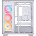 CORSAIR 3500X RS-R ARGB Tempered Glass Mid-Tower PC Case, White
