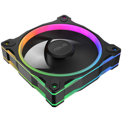ASUS Prime MR120 Reverse ARGB Black PWM Fan - 120mm