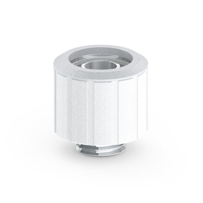 Bitspower Artemis Compression Fitting CC3 For ID 3/8" OD 5/8" Tube - Arctic White