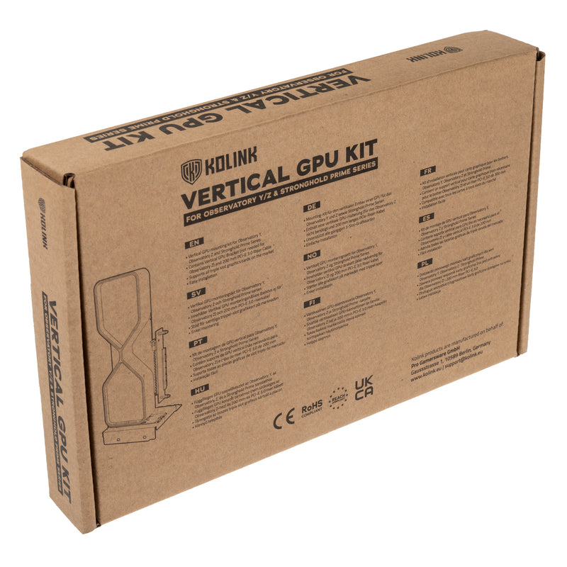 Kolink Vertical GPU Mounting Kit for Observatory Y/Z & Stronghold Prime Series