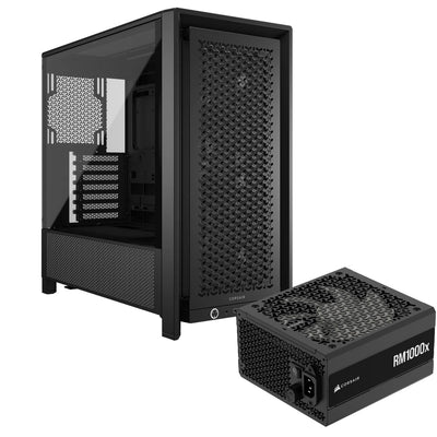 Corsair FRAME 4000D RS Case & RM1000X Gold - Builder Bundle