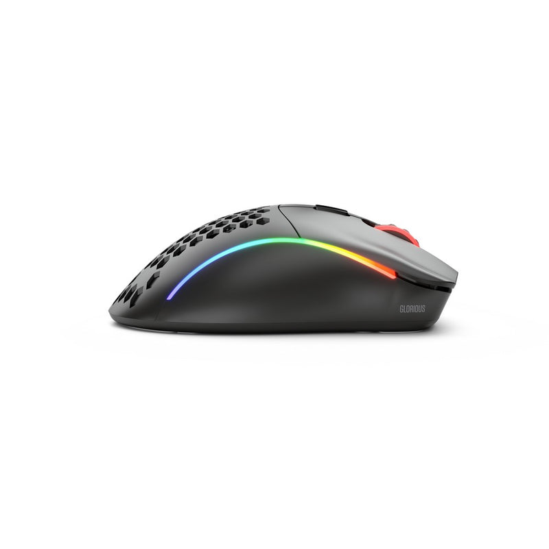 Glorious Model D- Wireless RGB Optical Gaming Mouse - Matte Black (GLO-MS-DMW-MB)