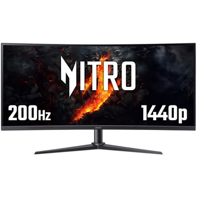 Acer Nitro XZ340CUR X0 34” 3440x1440 VA 200Hz FreeSync Premium Pro Ultrawide Curved Gaming Monitor