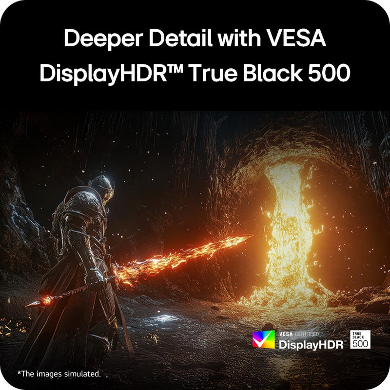 LG 27GX790B-B UltraGear 27” OLED QHD/FHD Dual Mode 540Hz/720Hz FreeSync/G-SYNC Widescreen Gaming Monitor