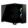 Corsair iCUE LINK 2500X RGB Micro ATX Dual Chamber PC Case - Black CC-9011267-WW