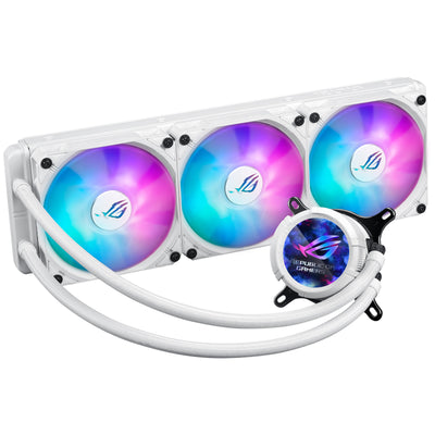 ASUS ROG Strix LC III 360 ARGB LCD White Performance All In One CPU Cooler - 360mm