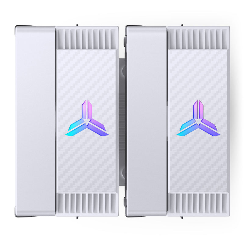 Jonsbo CR-3000E ARGB White Dual Tower CPU Cooler -  120mm