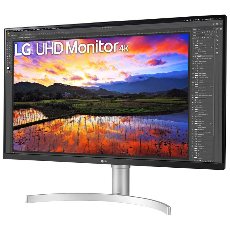 LG 32" 32UN650K-W 3840x2160 IPS 60Hz FreeSync HDR Gaming Monitor - White