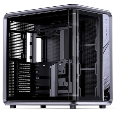 Jonsplus BO400CG Curved Glass ATX Mid-Tower - Gunmetal Grey