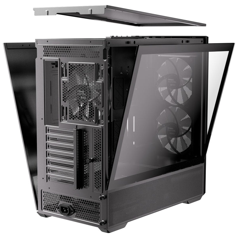 Antec Flux Rear High Airflow ATX Mid Tower Case - Black