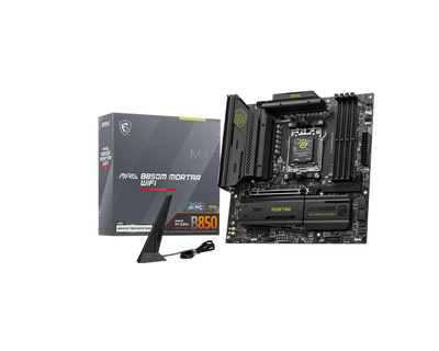 B Grade MSI MAG B850M MORTAR WIFI (AMD AM5) B850 micro-ATX Motherboard
