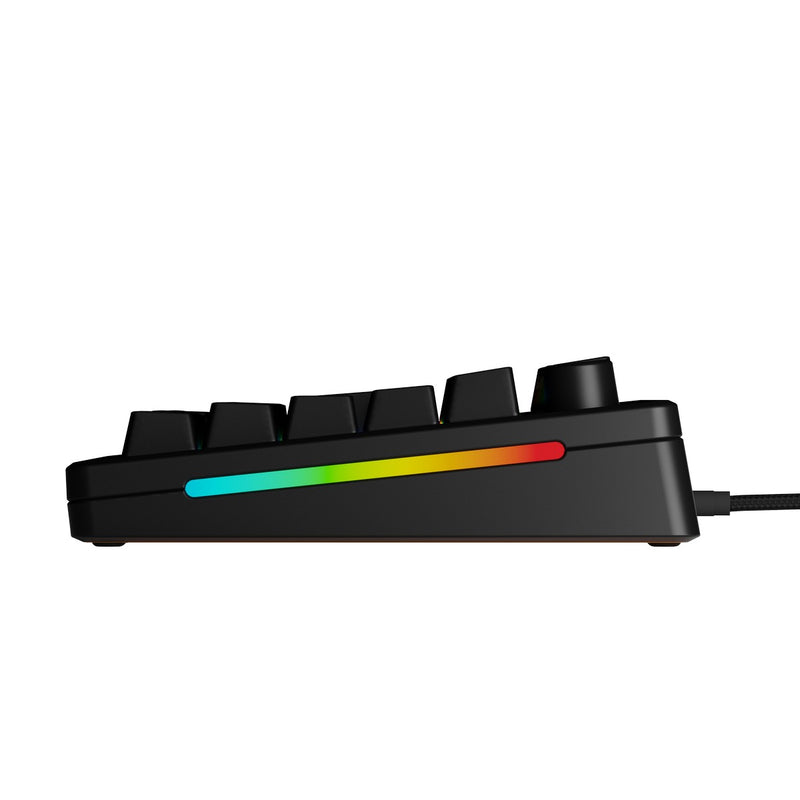 Glorious GMMK 3 HE 75% Prebuilt Wired Gaming Keyboard Fox HE Switches Black - UK