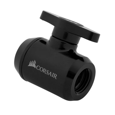 Corsair Hydro X Series XF Fill / Drain Valve - Black (CX-9055019-WW)