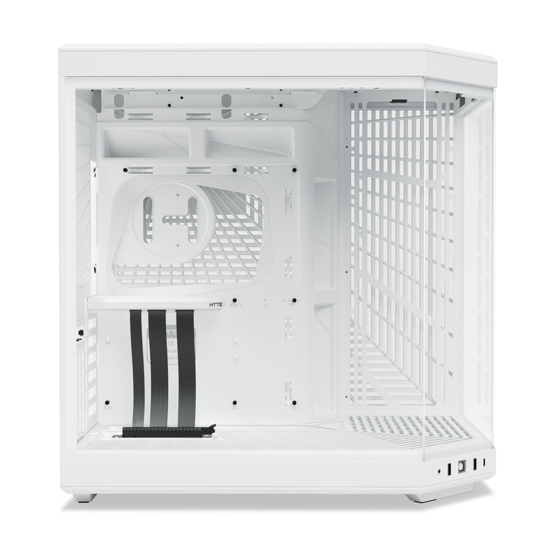 HYTE Y70 Dual Chamber Mid-Tower ATX Case - Snow White