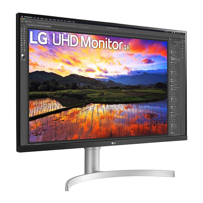 LG 32" 32UN650K-W 3840x2160 IPS 60Hz FreeSync HDR Gaming Monitor - White