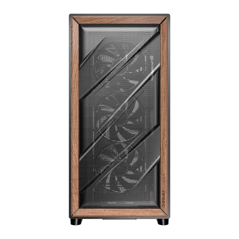 Antec Flux SE Silenced Mid Tower Case - Black - Wood