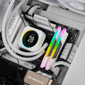 Corsair Vengeance RGB XMP 32GB (2X16GB) DDR5 C30 6000MHz Dual Channel Kit - White