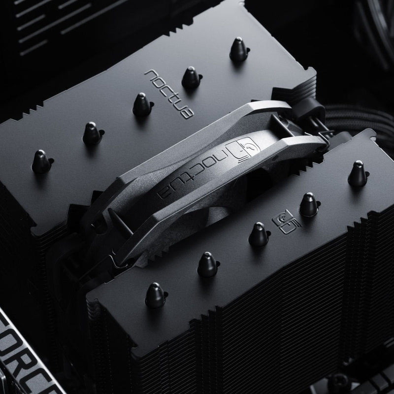 B Grade Noctua NH-D12L Chromax Black Dual Tower CPU Cooler