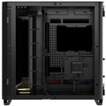 Corsair AIR 5400 LX-R RGB iCUE LINK Triple Chamber Mid-Tower PC Case - Black