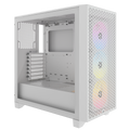 Corsair 3000D RGB Tempered Glass Mid-Tower - White