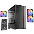 Antec Flux Rear High Airflow ATX Mid Tower Case - Black