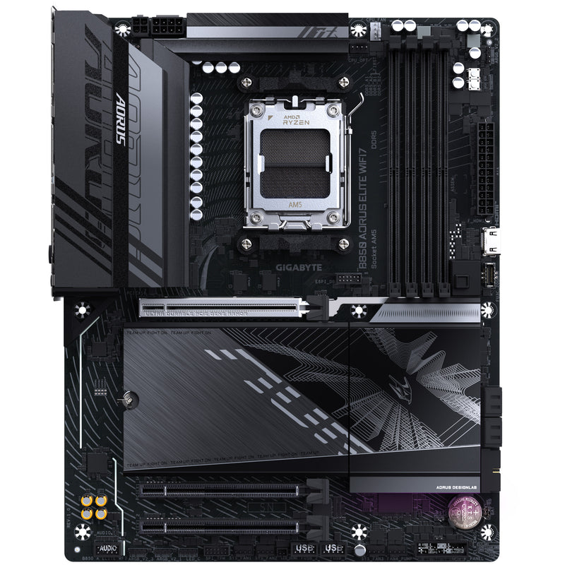 Gigabyte B850 Aorus Elite WIFI7 (Socket AM5) DDR5 ATX Motherboard