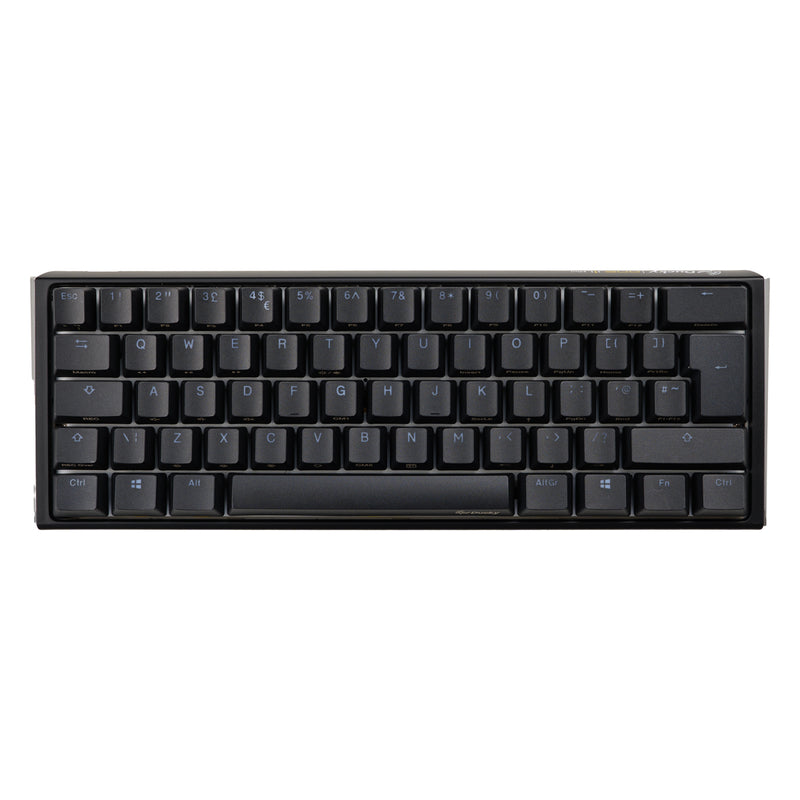 Ducky One 3 Classic 60 USB RGB Mechanical Gaming Keyboard Cherry Black - Black UK Layout
