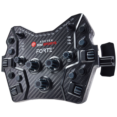 Asetek SimSports Forte GT Button Box - Black Edition