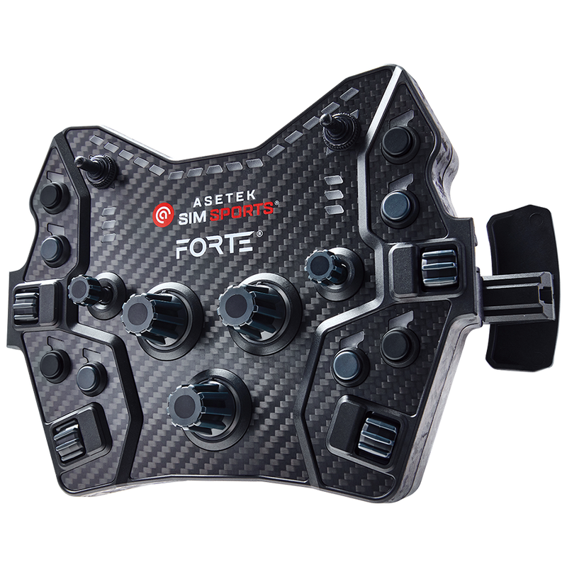 Asetek SimSports Forte GT Button Box - Black Edition