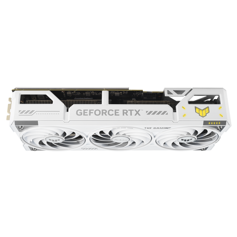Asus GeForce RTX 5070 Ti TUF Gaming BTF White 16GB GDDR7 PCI-Express Graphics Card