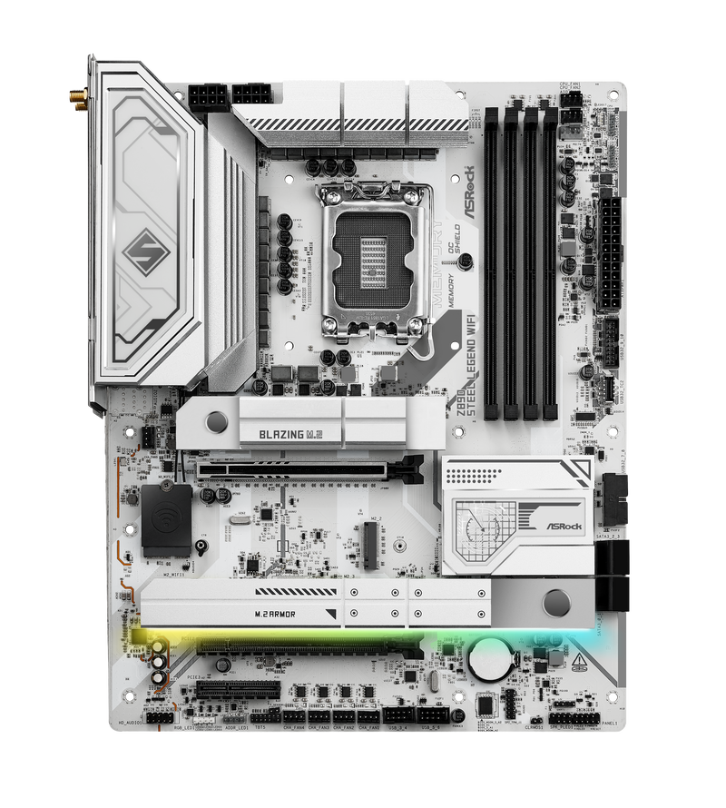 Asrock Z890 Steel Legend WIFI (LGA 1851) DDR5 ATX Motherboard