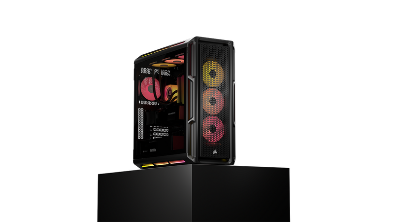 Corsair iCUE LINK 5000T LX RGB Mid-Tower PC Case - Black