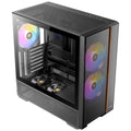 Antec Flux Rear High Airflow ATX Mid Tower Case - Black