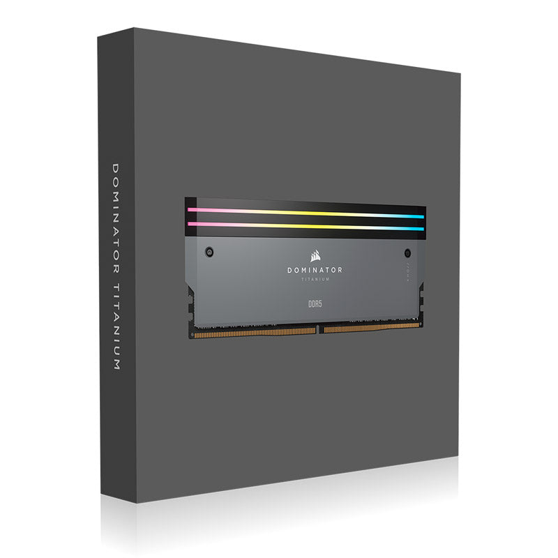 Corsair Dominator Titanium EXPO RGB 32GB (2X16GB) DDR5 C30 6000MHz Dual Channel Kit