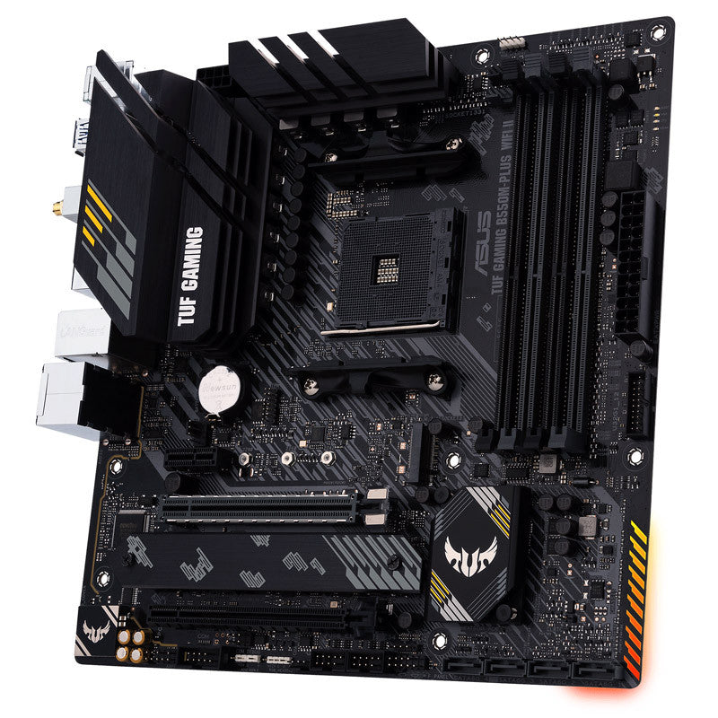 Asus TUF Gaming B550M-Plus WIFI II (AMD AM4) B550 Micro-ATX Motherboard